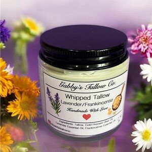 Beautifully Whipped Lavender/Frankincense Tallow Skincare.